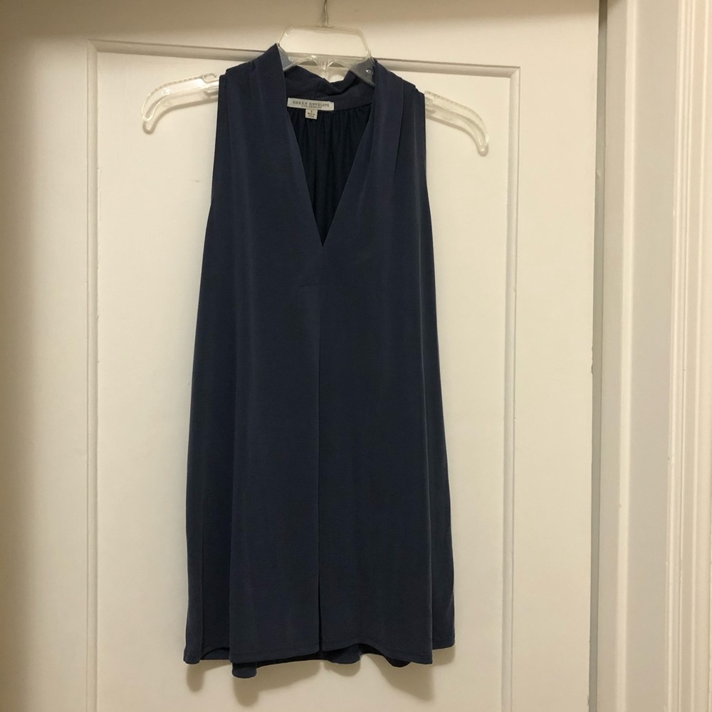 Green Envelope Blouse